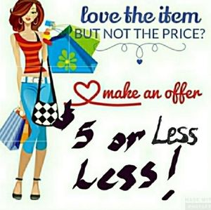 EVERYTHING ON SALE SOME ITEMS ARE $5 OR LESS!!